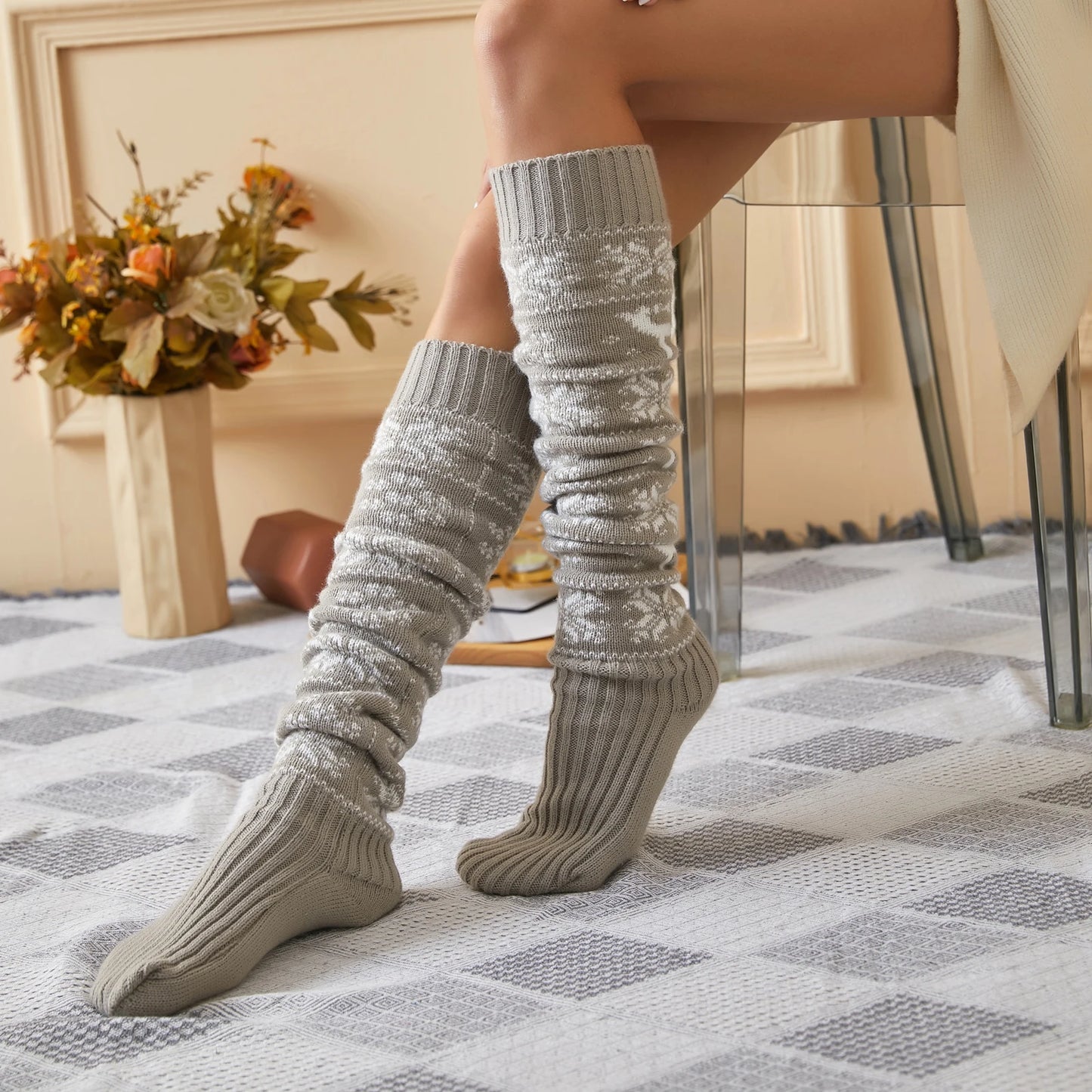 Winter Knee Stockings