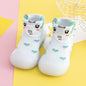 Unisex Baby First Shoes White with Heart