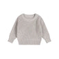 Loose Knitted Children's Sweater for Autumn & Winter