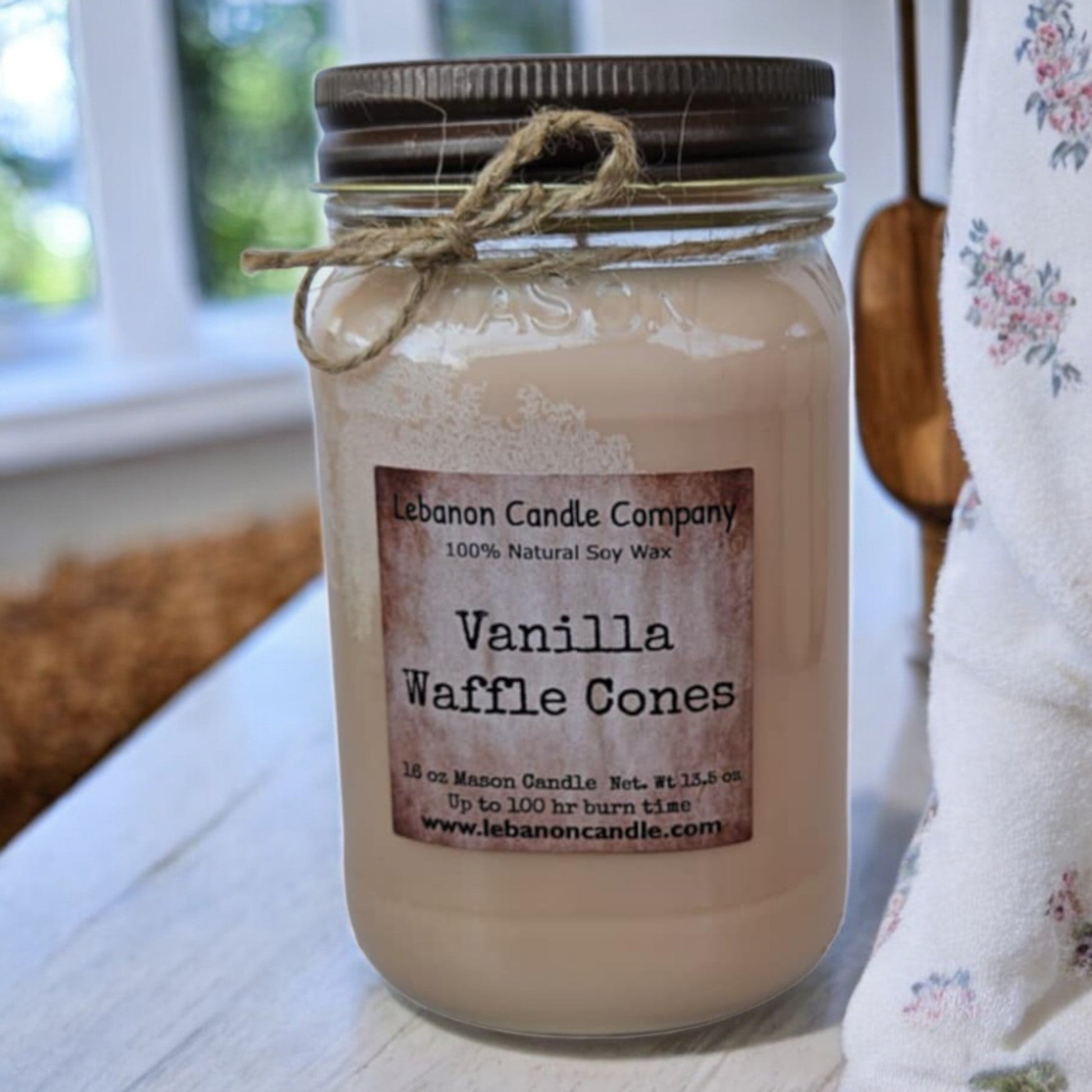 Vanilla Waffle Cones Candle - - Candles & Melts