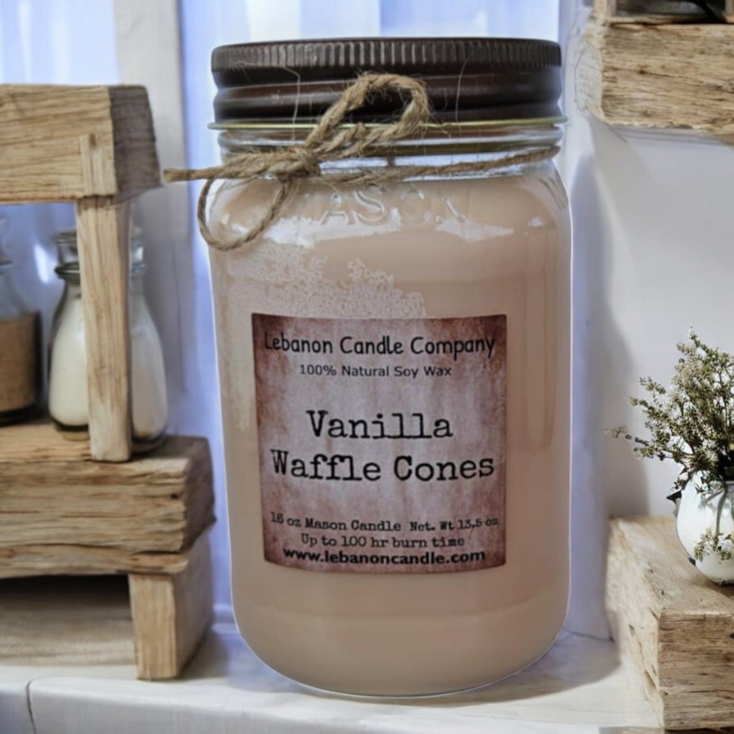 Vanilla Waffle Cones Candle - - Candles & Melts