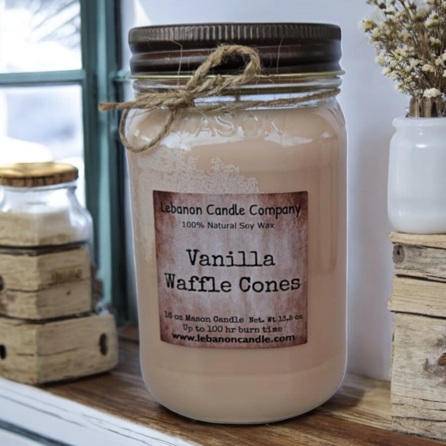 Vanilla Waffle Cones Candle - - Candles & Melts