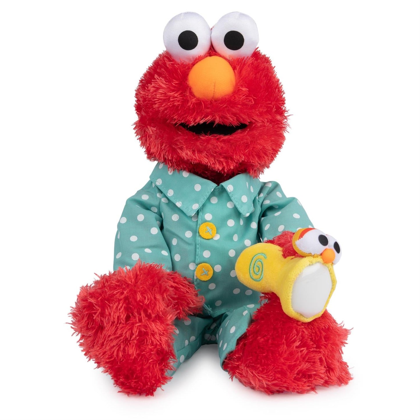 Bedtime Elmo With Glow In The Dark Pajamas And LED Flashlight - Default Title - Toy Shoppe >> Plush