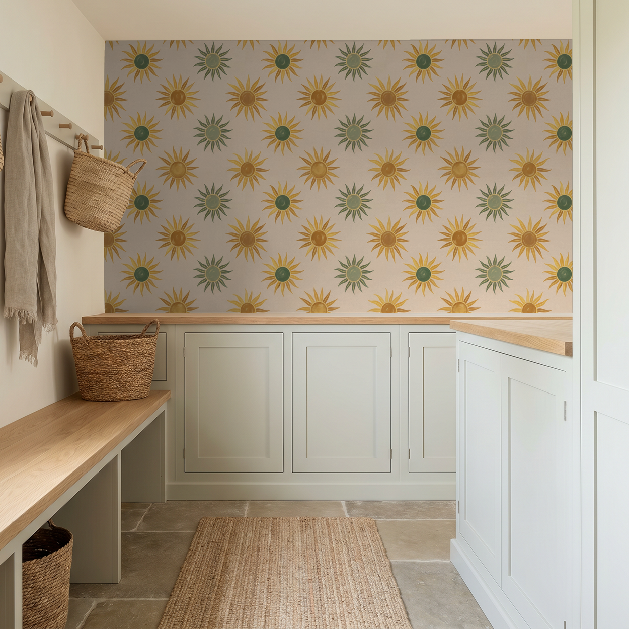 Verano Wallpaper - LUXE Peel & Stick - Wallpaper