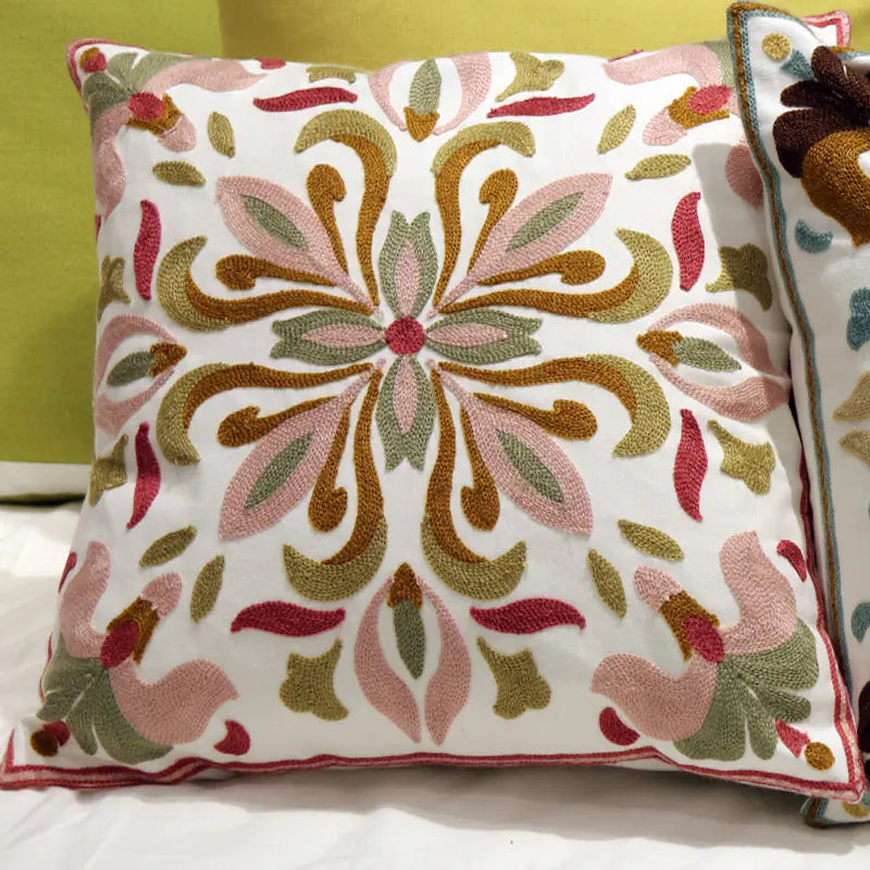 American Cotton Decorative Pillow Cover for Sofa Kia Day Design