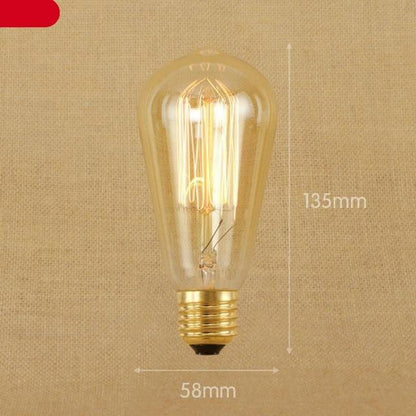 Vintage Bulb Retro Lamp Bulb Ampoules Light Incandescent Bulbs - 1 12 - light bulb