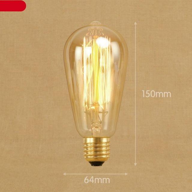 Vintage Bulb Retro Lamp Bulb Ampoules Light Incandescent Bulbs - 1 6 - light bulb
