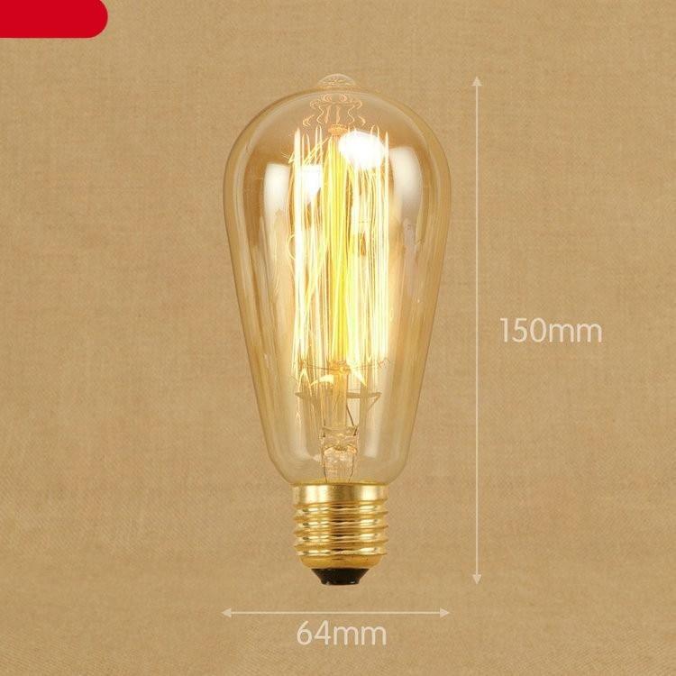Vintage Bulb Retro Lamp Bulb Ampoules Light Incandescent Bulbs - - light bulb