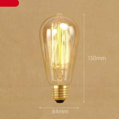 Vintage Bulb Retro Lamp Bulb Ampoules Light Incandescent Bulbs - - light bulb