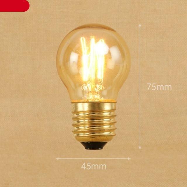 Vintage Bulb Retro Lamp Bulb Ampoules Light Incandescent Bulbs - 1 3 - light bulb