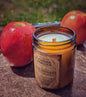 Vintage Wooden Wick Candle – Art Deco 1920s Inspired Scented Candle Gift - Old Orchard - Candle