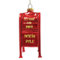 Letters For Santa Mailbox Glass Christmas Ornament - Default Title - Christmas >> Ornaments >> Glass
