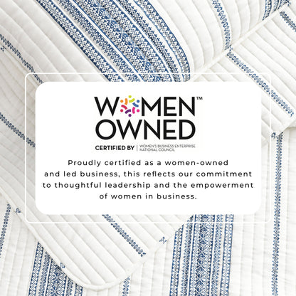 Stripe Quilt - Wesley Collection - - Quilts & Comforters