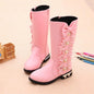 Girls Autumn Winter Boots Pink