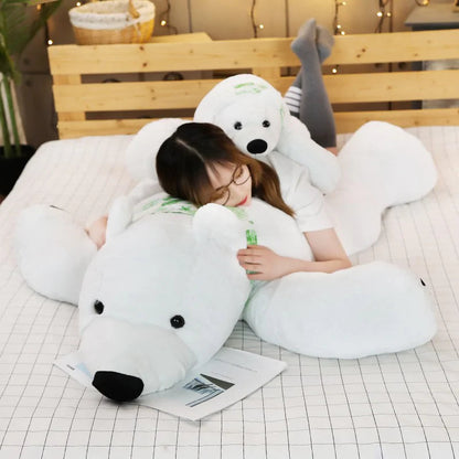 Giant Polar Bear Plush Toy Kia Day Design