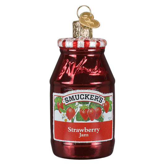 Smucker's Strawberry Jam Ornament - Default Title - Christmas >> Ornaments >> Food & Drink