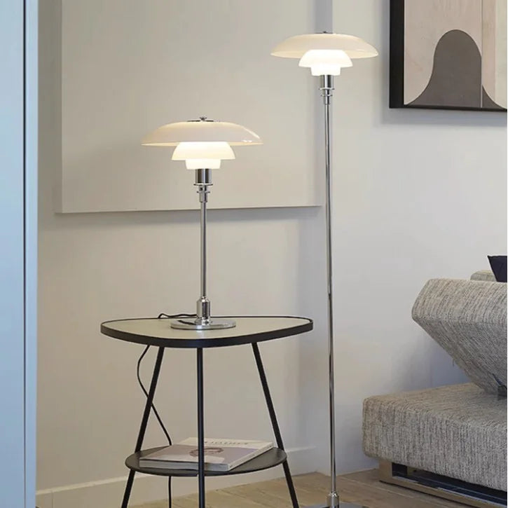 Vintage Bauhaus Fusion: Retro Medieval Bedside Lamp for Stylish Living Spaces