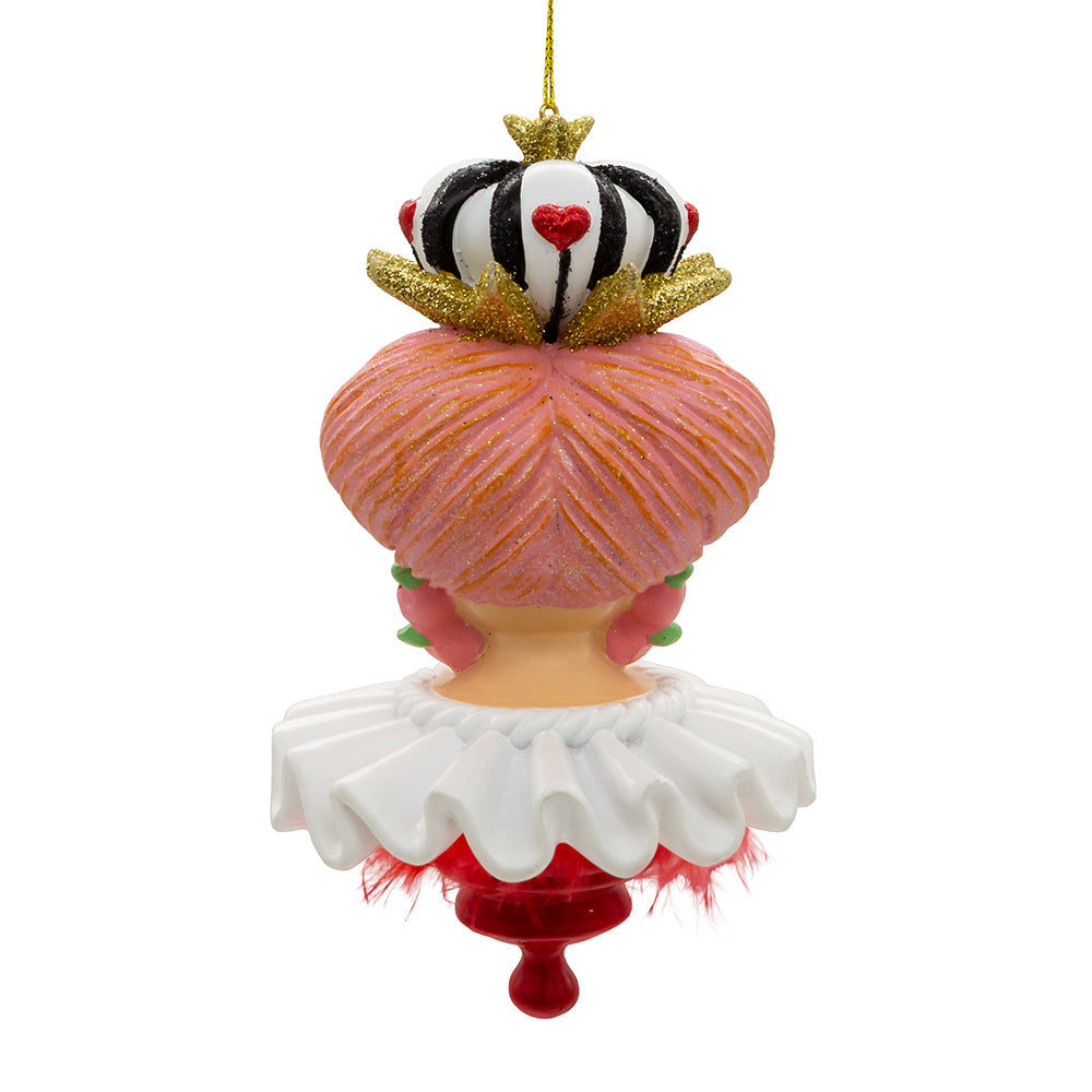 Alice In Wonderland Hat Ornament - Queen of Hearts - - Christmas >> Ornaments >> Licensed