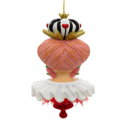 Alice In Wonderland Hat Ornament - Queen of Hearts - - Christmas >> Ornaments >> Licensed
