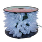 100-Light Cool White LED Faceted C9 Green Wire String Lights - Default Title - Christmas >> Lighting