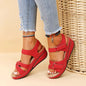 Vintage Roman Sandals Red