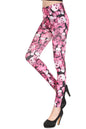 Printed Milk Silk Leggings - Kia Day Design