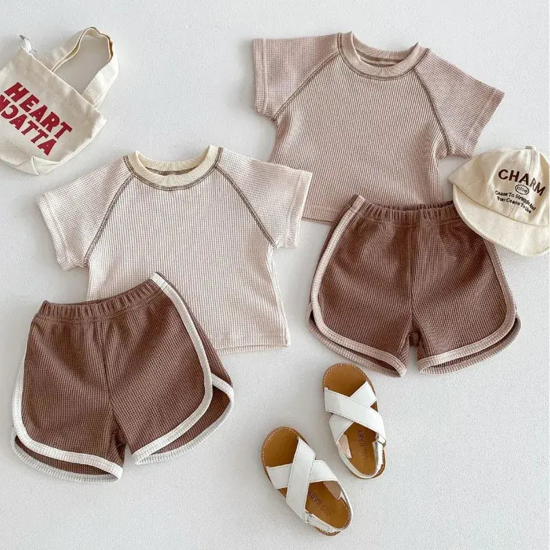 Korean Toddler Baby Pure Cotton Clothes