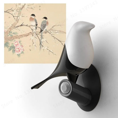 Chinese Style Lucky Bird LED Night Lamp Kia Day Design