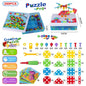 3D Mosaic Puzzle Building Set with Tools - Kia Day Design