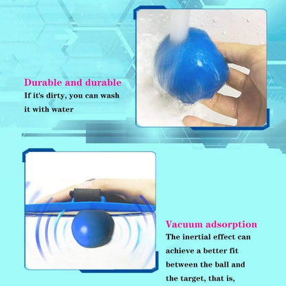 4PCs Luminous Sticky Wall Balls Stress Reliever Squishy Toys Kia Day Design