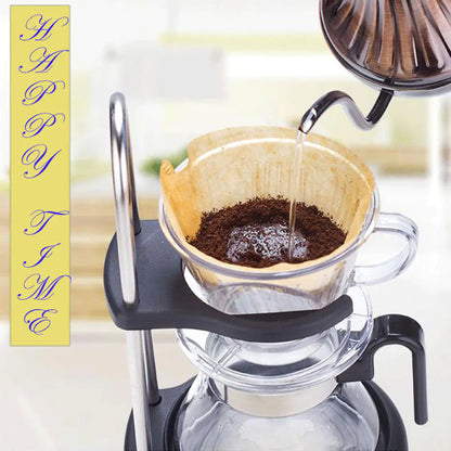 Coffee Pot with Drip Filter and Manual Grinder Kia Day Design