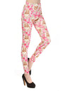 Printed Milk Silk Leggings - Kia Day Design