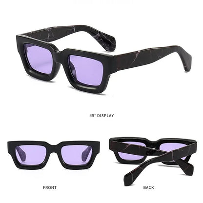 Vintage Chunky Square Sunglasses - Kia Day Design
