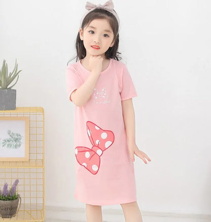 Summer Girls Nightgown Pajamas - Kia Day Design