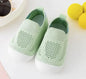 Baby Non-Slip Soft Sole Walking Shoes for Spring and Autumn light green