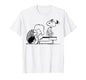 Peanuts - Schroeder And Snoopy Piano T-Shirt - n a - shirt
