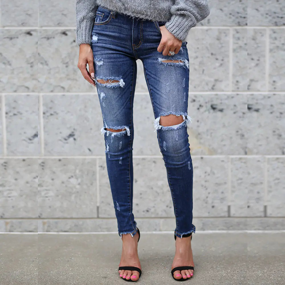 Womens Jeans Pants - Kia Day Design
