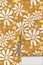 Spring Daze Wallpaper, rust- Samantha Santana Creative- {{Product type}}