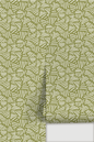 Simple Stripes Wallpaper, olive green and white- Samantha Santana Creative- {{Product type}}