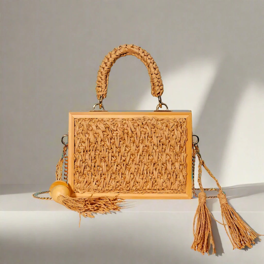 Retro Woven Straw Bags