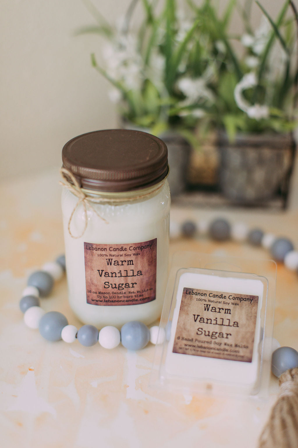 Warm Vanilla Sugar Candle - - Candles & Melts