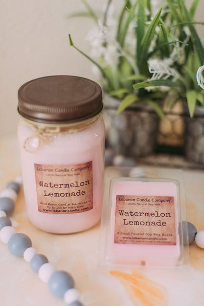 Watermelon Lemonade Candle - - Candles & Melts