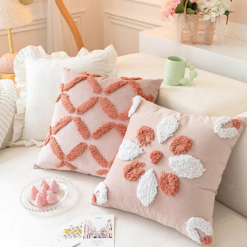 Nordic Three-Dimensional Tufted Pillowcase - Kia Day Design