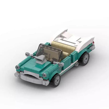 Vintage Car Blocks Bricks Toys Kia Day Design