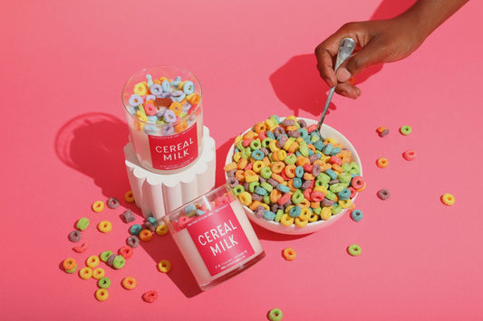 Cereal Milk Container Candle - - Candles