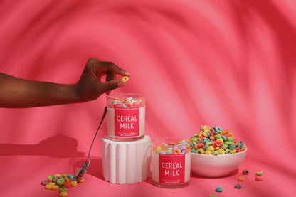 Cereal Milk Container Candle - - Candles