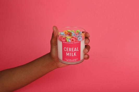 Cereal Milk Container Candle - - Candles