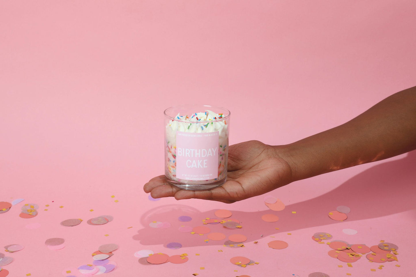 Birthday Cake Container Candle - - Candles