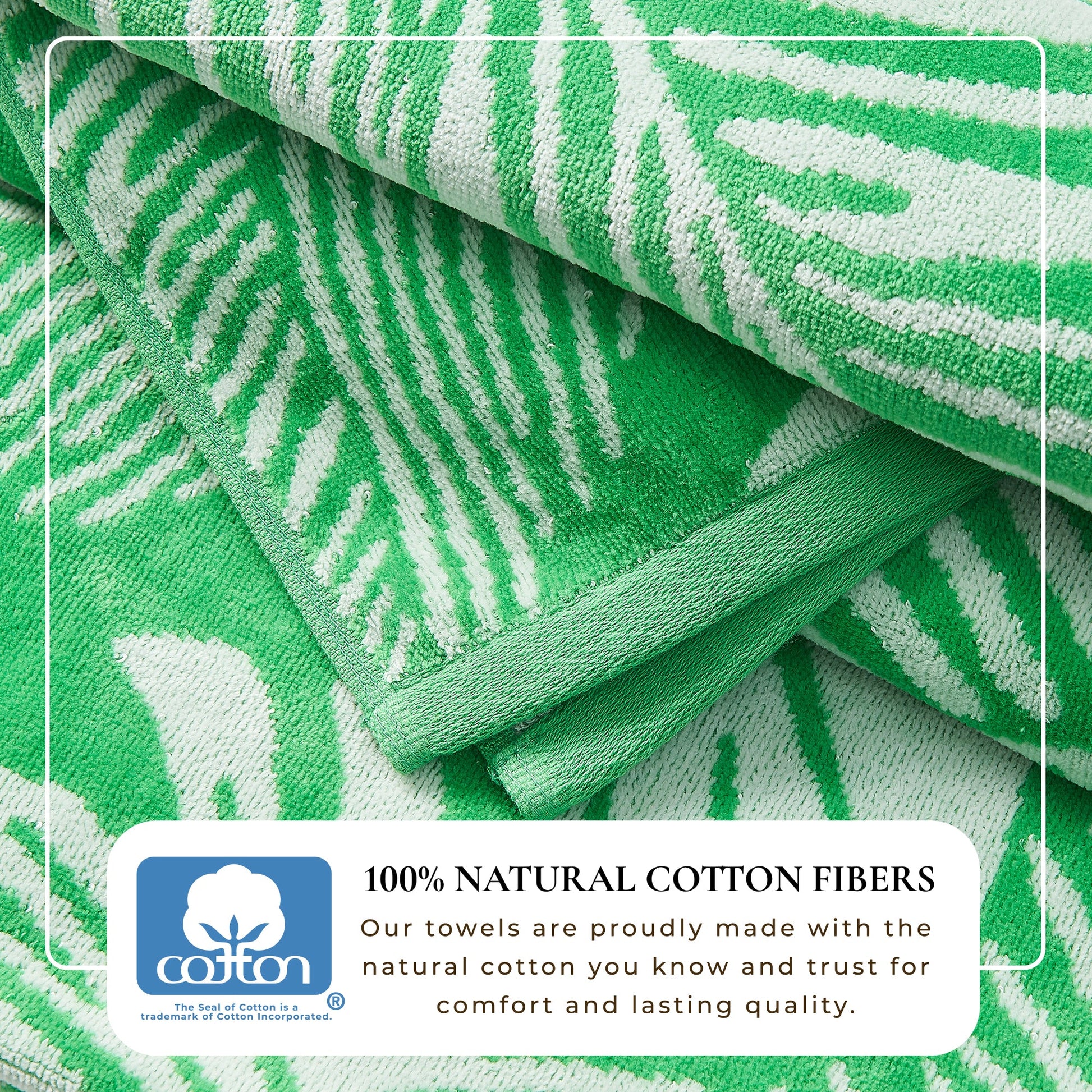 Cotton Velour Beach Towel - Maui Collection - - Beach Towels
