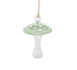 Egyptian Blown Glass Ornament - Mushroom - Green - Default Title - Christmas >> Ornaments >> Egyptian Glass